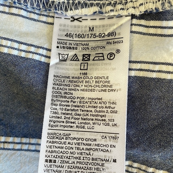 Gap Striped Square Neck Dress - Picture 6 of 7